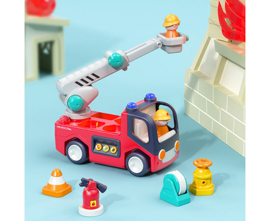 Игрушка «Пожарная машина» с музыкой и светом от бренда Hola Toys