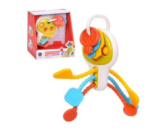 Развивающая погремушка "Брелок с ключами"