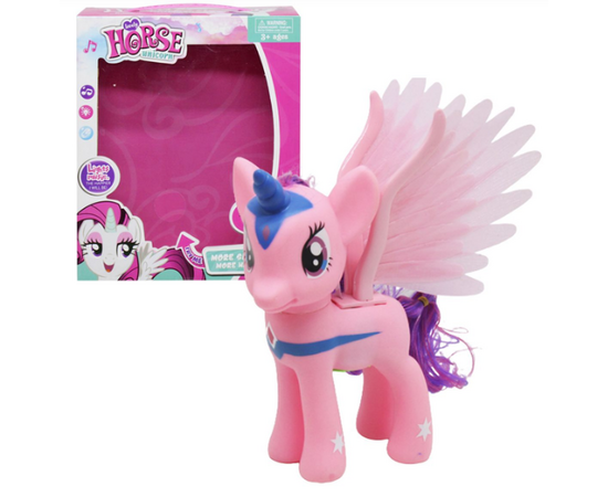 Музыкальный пони с крыльями
