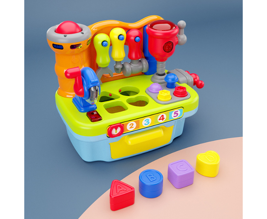 Интерактивный сортер «Моя маленькая мастерская» от бренда Hola Toys