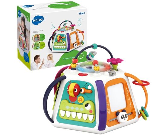 Бизикуб «Лесок» со светом и звуками от бренда Hola Toys
