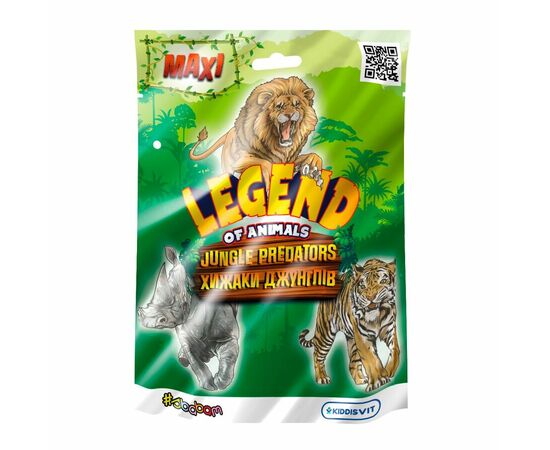 Стретч-игрушка в виде животного "Хищники Джунглей" Макси от бренда Sbabam