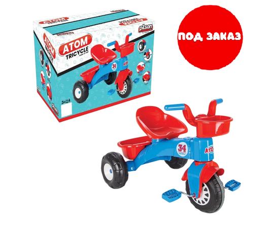 Трехколесный велосипед «Атом» от бренда Pilsan