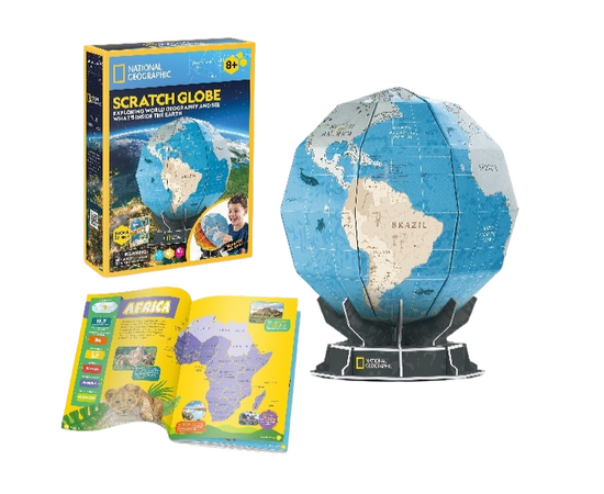 3D пазл “Структура Земли” от бренда CubicFun, 32 элемента