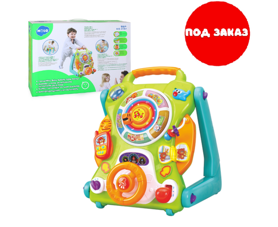 Ходунок «Обучающая доска» со светом и музыкой от бренда Hola Toys