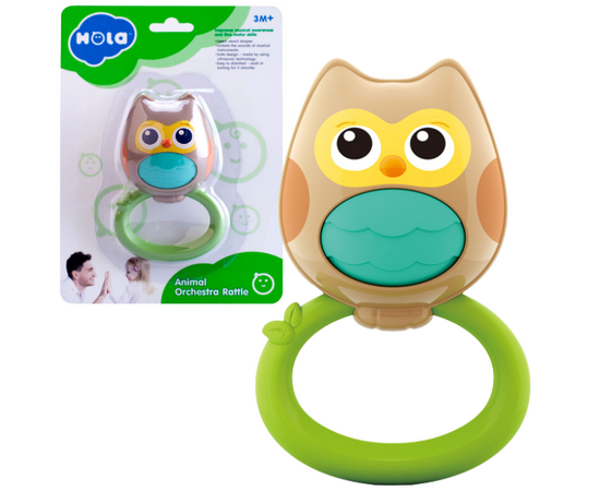 Погремушка «Сова Марака» от бренда Hola