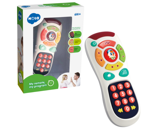 Интерактивный игрушечный пульт с музыкой «Мой пульт» от бренда Hola Toys