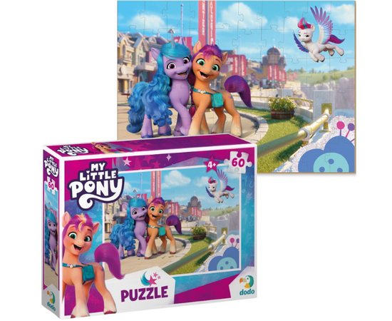 Пазл «Фото на память» из серии Мой маленький пони от бренда Dodo, 60 элементов