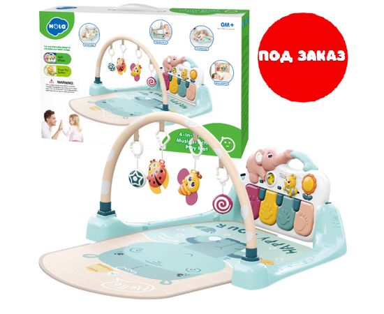 Музыкальный игровой коврик 4 в 1 от бренда Hola Toys