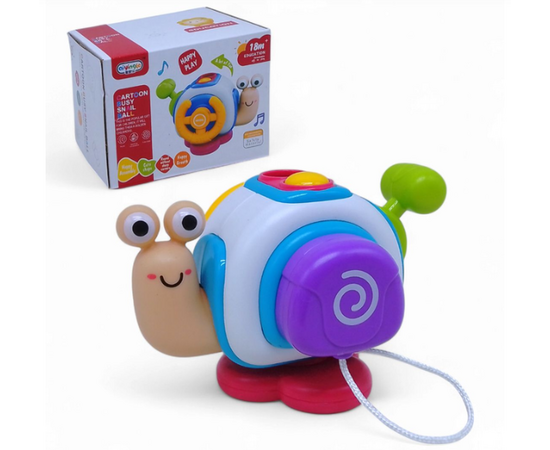 Многофункциональная погремушка "Улитка"