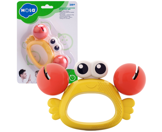 Погремушка «Краб» от бренда Hola