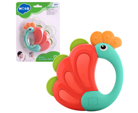 Погремушка «Павлин» от бренда Hola