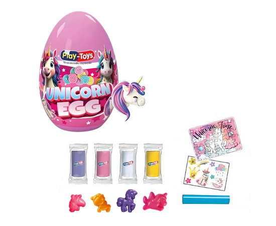 Набор для лепки в яйце «Единорог» от бренда Play-Toys