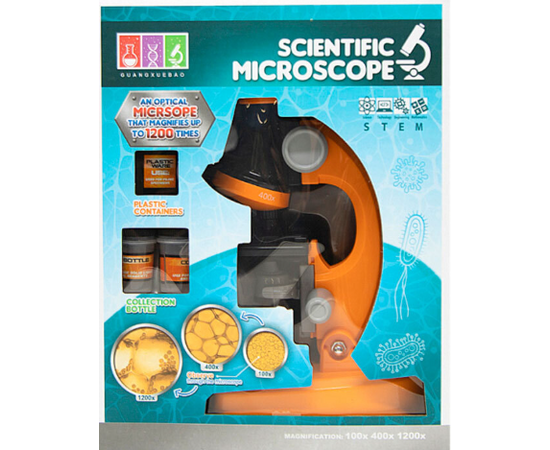 Детский микроскоп с аксессуарами