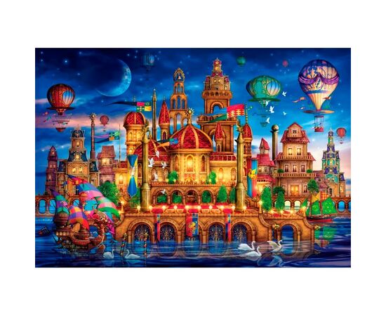 Пазл от бренда Clementoni "В центре города",1000 элементов