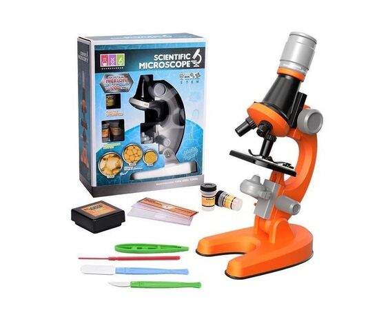 Детский микроскоп с аксессуарами