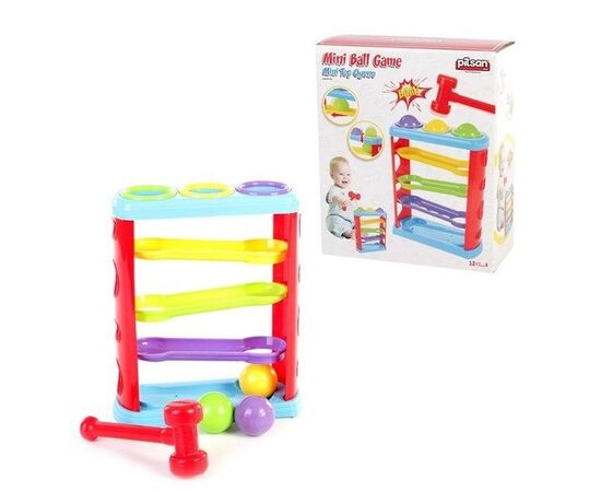 Горка с шариками и молоточком от бренда Pilsan