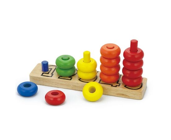 Развивающая игра «Разложи по номерам» от бренда Viga Toys