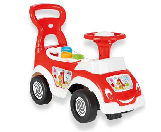Машинка-каталка c сортером (4 цвета) от бренда Pilsan