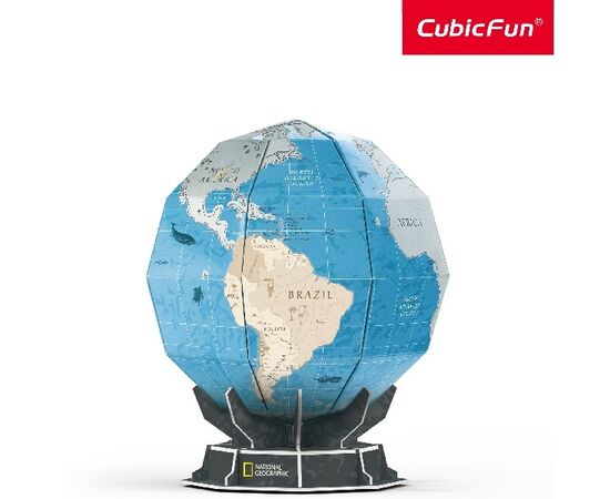 3D пазл “Структура Земли” от бренда CubicFun, 32 элемента