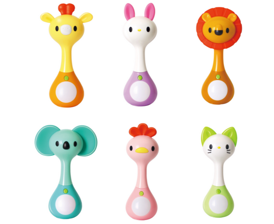 Интерактивная погремушка-прорезыватель «Мини» от бренда Hola, в ассортименте