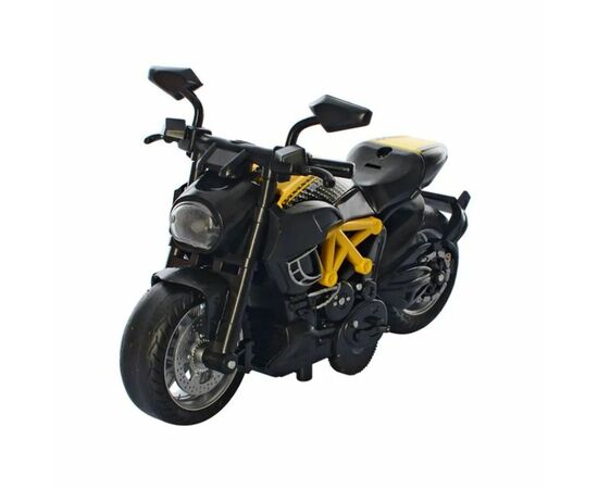 1:14 Металлический мотоцикл со звуком и светом, в ассортименте