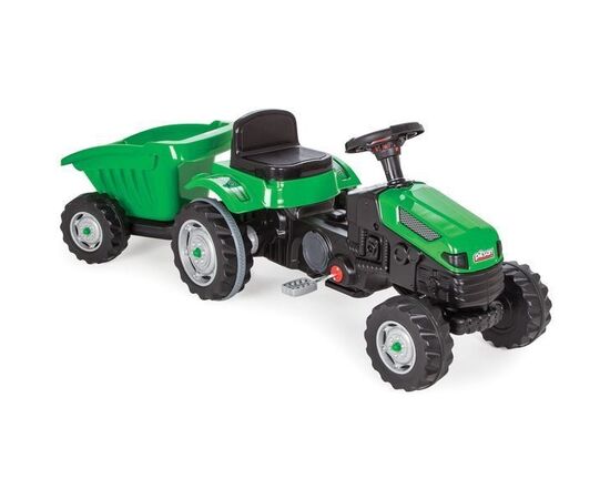 Трактор с прицепом ACTIVE, красный/зеленый от бренда Pilsan