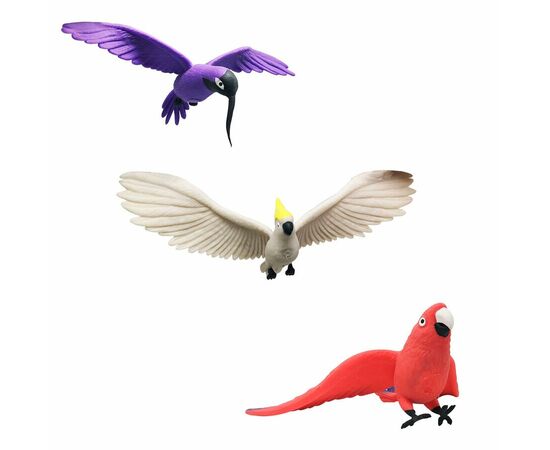 Стретч-игрушка в виде животного "Тропические птички" от бренда Sbabam