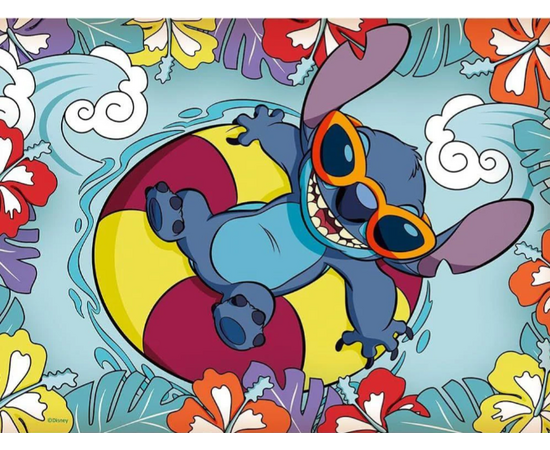 Пазл "Лило и Стич на каникулах" от бренда Trefl, 30 элементов