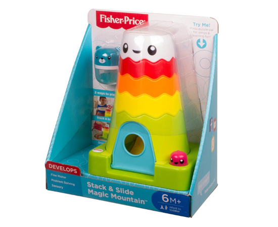 Пирамидка «Волшебная гора» со светом и звуками от бренда Fisher-Price