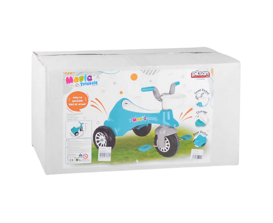 Трёхколёсный Велосипед Magic Tricycle, синий от бренда Pilsan