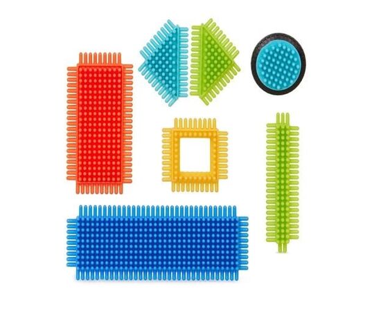 Конструктор серии Bristle Blocks "Строитель" от бренда Battat, 36 деталей