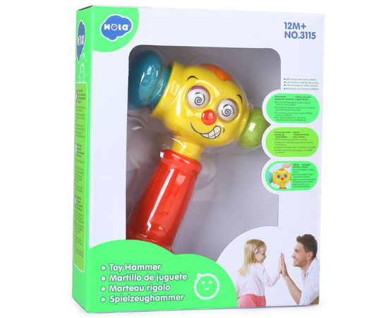 Интерактивная игрушка «Веселый молоток» от бренда Hola Toys
