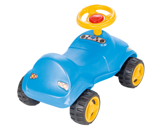 Машинка без педалей Fast Car, синяя/красная от бренда Pilsan