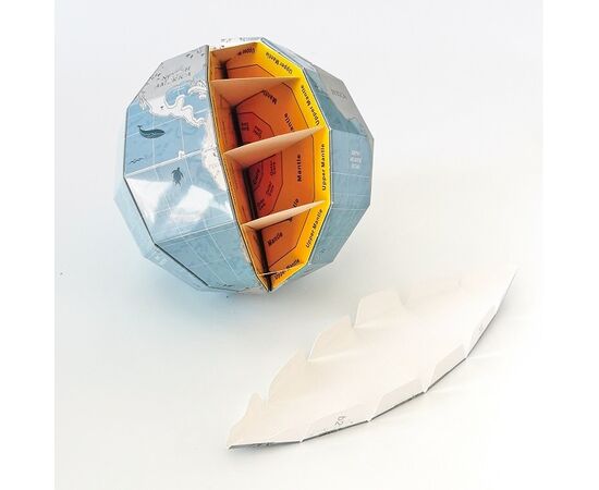 3D пазл “Структура Земли” от бренда CubicFun, 32 элемента