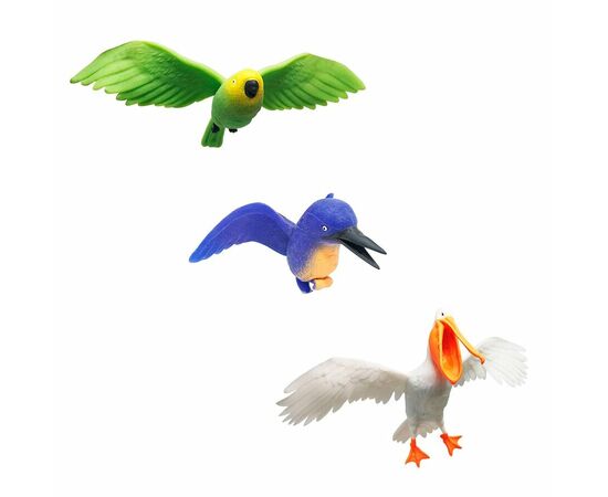 Стретч-игрушка в виде животного "Тропические птички" от бренда Sbabam