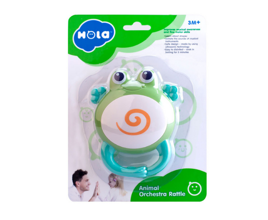 Погремушка «Лягушка» от бренда Hola