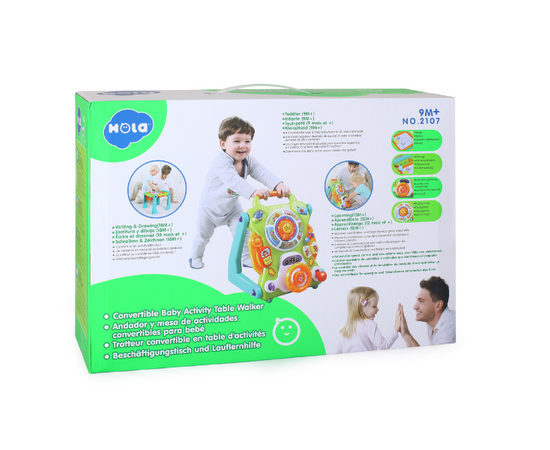 Ходунок «Обучающая доска» со светом и музыкой от бренда Hola Toys