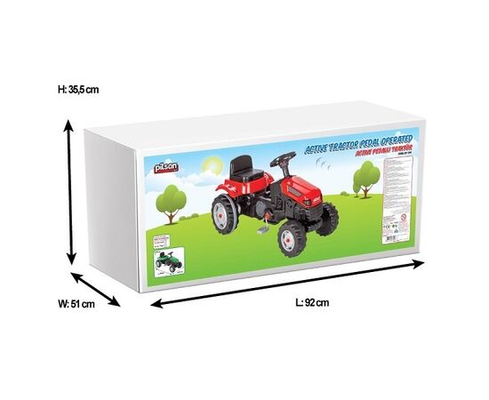 Трактор с педалями ACTIVE от бренда Pilsan
