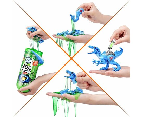 Интерактивный игровой набор Robo Alive - ДНК Велоцизавра