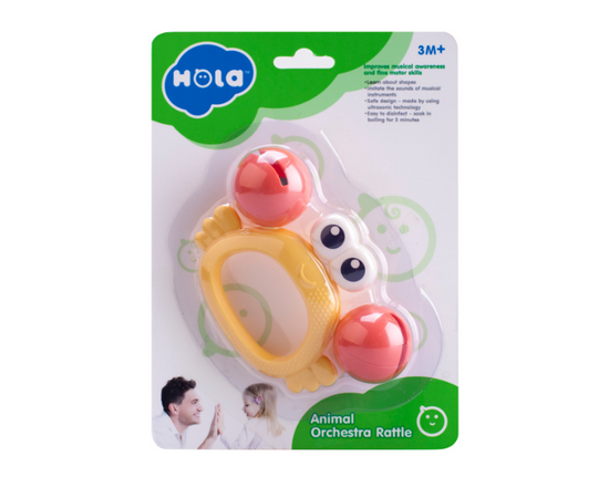 Погремушка «Краб» от бренда Hola