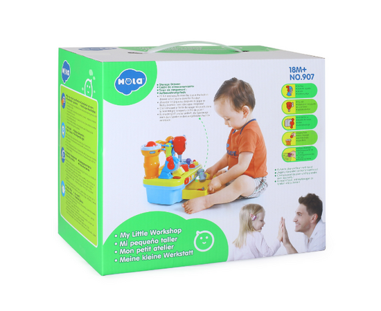 Интерактивный сортер «Моя маленькая мастерская» от бренда Hola Toys
