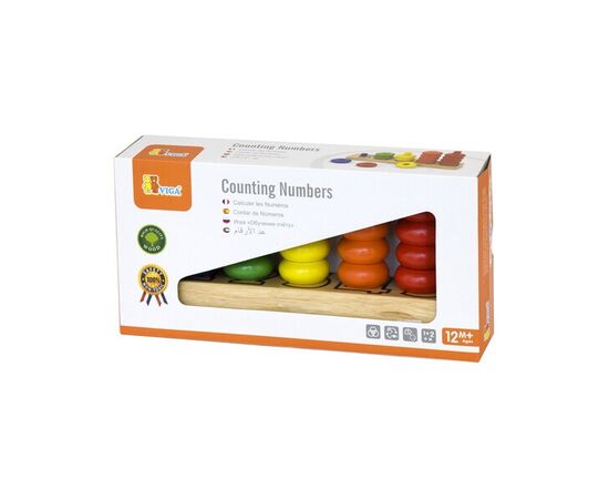 Развивающая игра «Разложи по номерам» от бренда Viga Toys