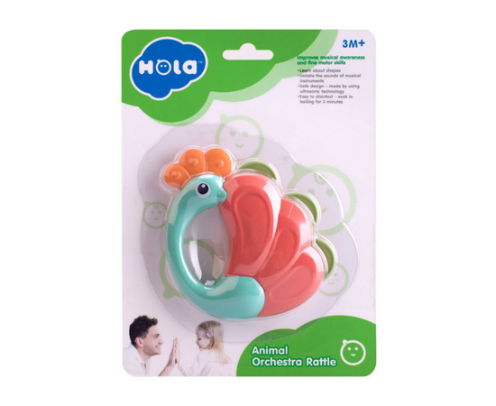Погремушка «Павлин» от бренда Hola