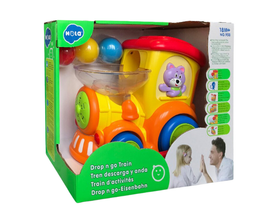 Игрушка «Поезд с мячиками " от бренда Hola Toys