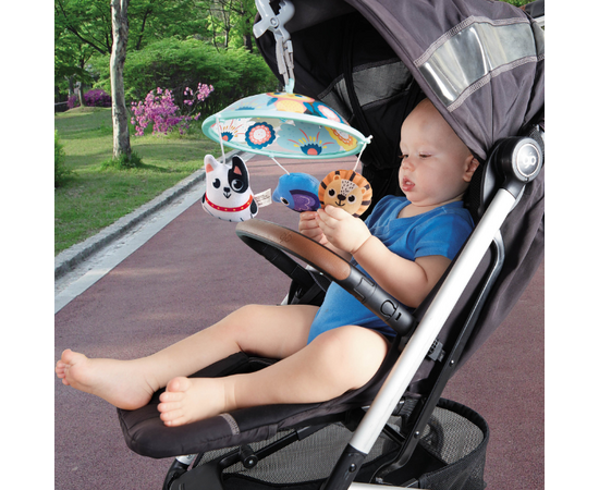 Мобиль для детской кроватки «Карусель с животными» от бренда Hola Toys