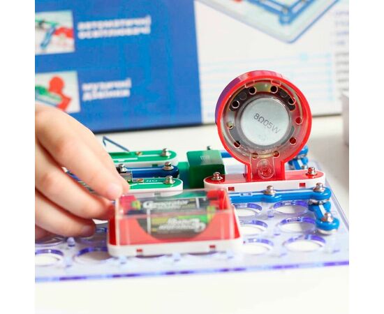 Конструктор "Первые шаги в электронике" (набор Б) от бренда Znatok