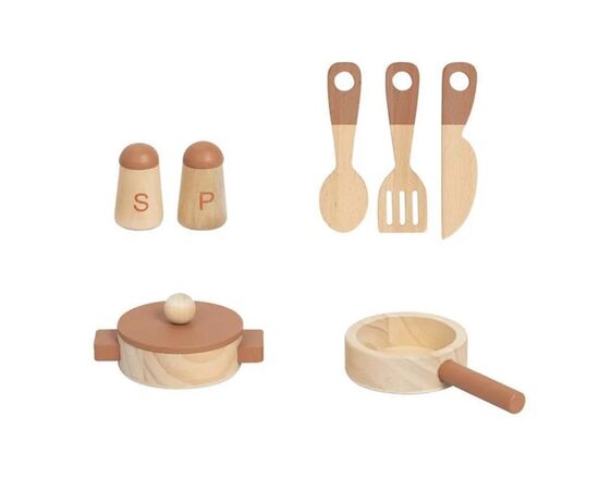 Деревянная кухня от бренда Tooky Toy, Ivory