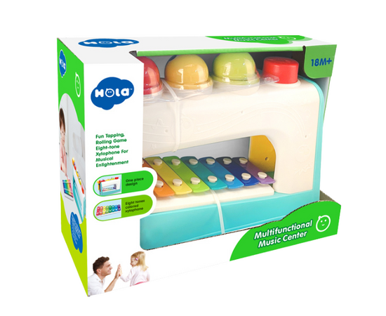 Музыкальная игрушка «Ксилофон с шариками» от бренда Hola Toys