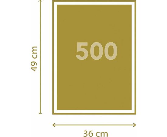 Пазл от бренда Clementoni "Ночь в кафе Эйфелева башня ",500 элементов